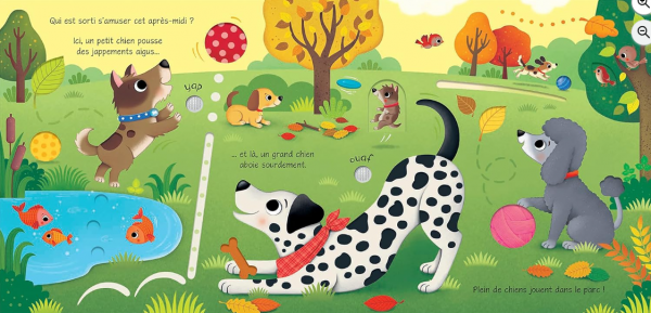 Mes animaux préférés - Mon livre sonore à toucher - Dès 1 an – Image 3